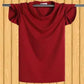Summer Plus Fat Plus Size Thin Short-sleeved Men's T-shirt Cotton Round Neck Half-sleeve Casual Sports Loose Fat Undershirt