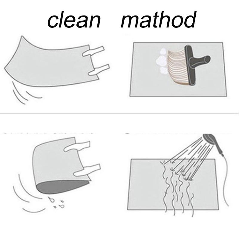 Imitation Cashmere Thick Tiger Carpet Bedroom Bedside Carpet Special-shaped Carpet Bathroom Non-slip Absorbent Mat