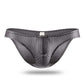 Men's Ice Silk Briefs Thin Section Mesh Eye Transparent Sexy Panties