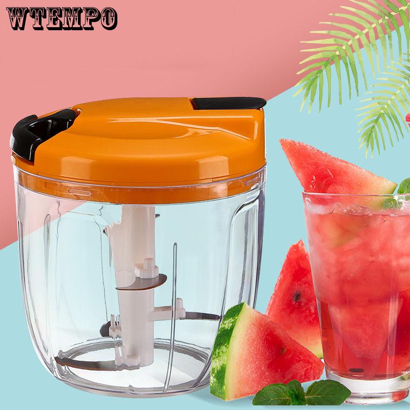 Multifunctional Meat Grinder Manual Food Chopper Onion Vegetable Cutter