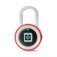 Fingerprint Padlock Intelligent Lock Dormitory Locker Warehouse Door Security Lock Outdoor Remote Authorization Password Padlock