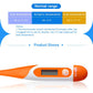 Soft Head Electronic LCD Thermometer Digital Baby Adult Body Fever Temperature Measuring Tools