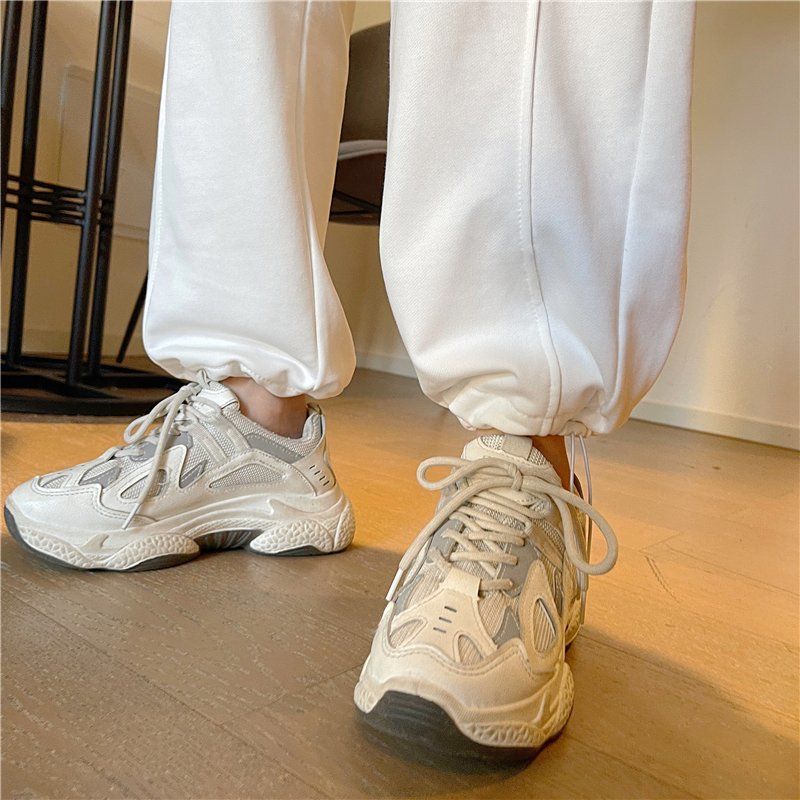 Sports Casual Pants Women's Wide-leg Loose-fitting Feet INS Trend All-match Casual Pants Student Women's Health Pants