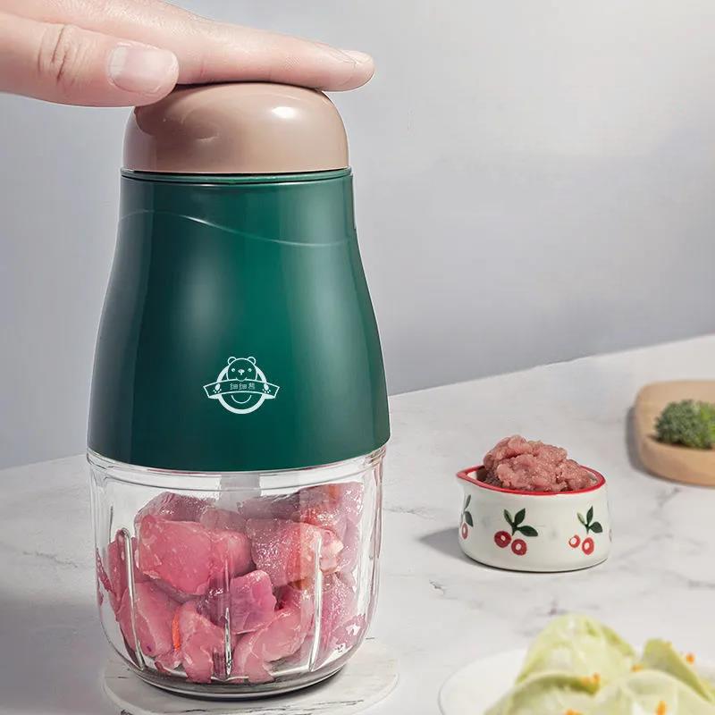 Household Electric Food Supplement Machine Mini Food Machine Squeezing Fruit Juice Stirring Rice Paste Mashing Meat Grinder