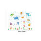 [Wall stickers] cartoon happy fish sea world wall stickers for kids rooms bedroom kitchen bathroom h