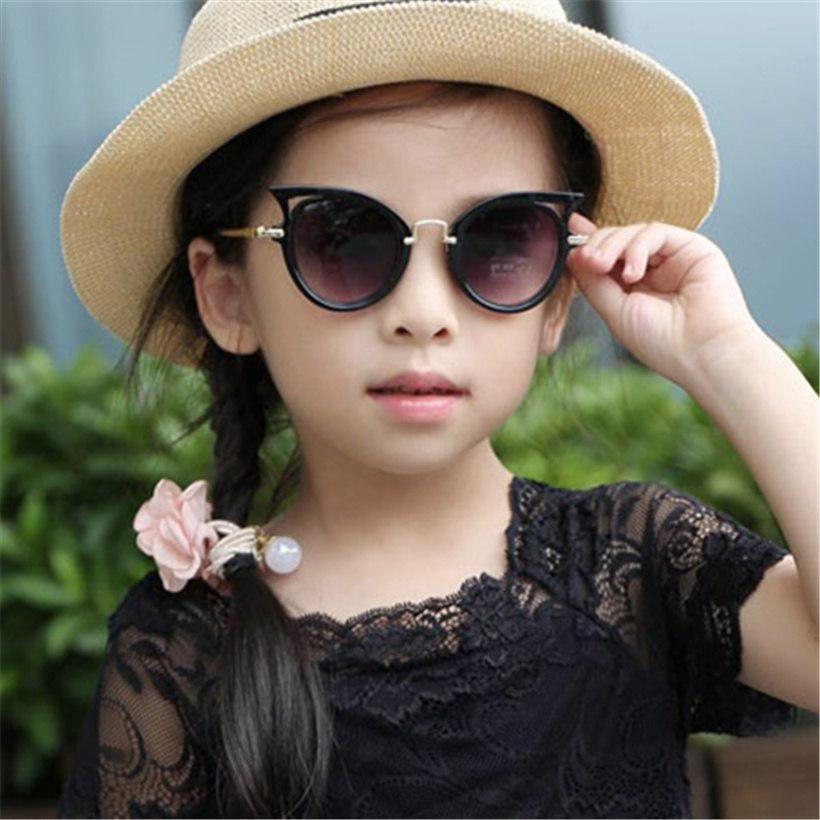 Kids Sunglasses Fahsion Baby Cat Eye Sun Glasses Boys Girls Outdoor Safety Goggles Cute Children Eye