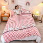 Use A Thicker Blanket on The Bed To Soften and Soften The Blue Fleece Blanket To Thicken The Extra Blanket Quilt Coral Fleece Bed Siesta Cover Blanket