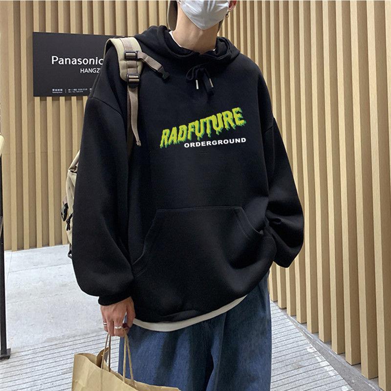 Winter Men's Trendy Brand Ins Sweater Hip-hop Hoodie Boys Warm Loose Top