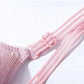 Thin Sexy Simple Jacquard No Steel Rings Gathering Receiving Breasts Anti-sagging Women's Underwear Bra