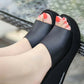 Sandals and Slippers Women Wear Thick-soled Waterproof Platform High-heeled Slope-heeled Slippers for Female Students In Summer