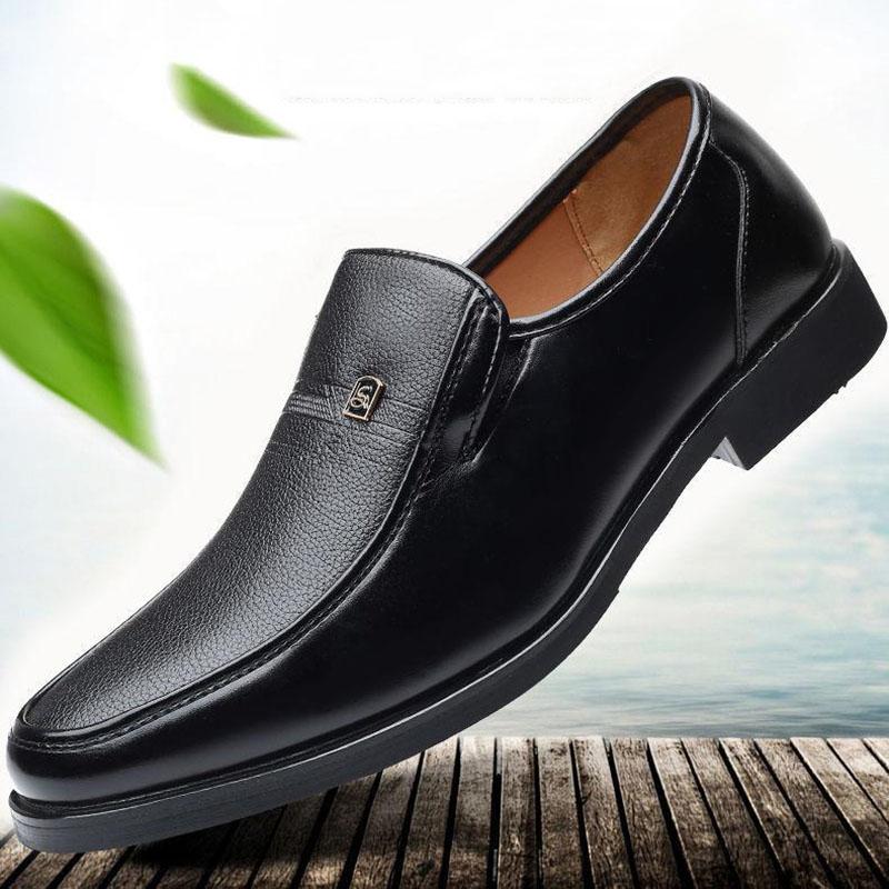 Summer Men's Shoes Business Casual Men's Shoes Classic Leather Men'S Suits Shoe