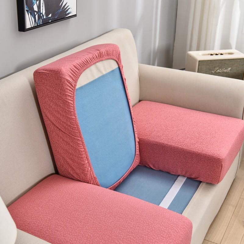1/2/3/4 Seat Sofa Seat Cushion Cover for  Pets Kids Elastic Chair Cover Funiture Protector Thick Washable Removable Couch Slipcover Waterproof