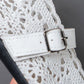 Cloth Shoes Women's Flat Shoes with Hollow Holes Sandals Non-slip Peas Shoes Women's Casual Buckle Comfortable Flat Shoes