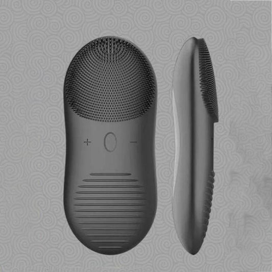 Facial Washing Instrument Ultrasonic Facial Cleansing Instrument Electric Blackheads and Acne Silicone Wireless Charging Waterproof
