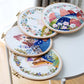 DIY Embroidery Ribbon Set Beginners with Embroidery Shed Sewing Kit Cross-stitch Decoration