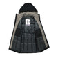 Large Size Down Jacket Outdoor Leisure Men's Clothes Winter Medium and Long Section Cotton Clothing