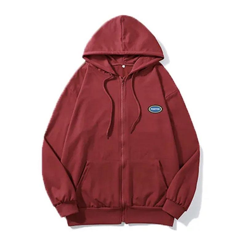 Women's Autumn Korean Style Hooded Cardigan Sweater Ladies Loose and Lazy BF Wind Ins Jacket Casual Zipper Cardigan