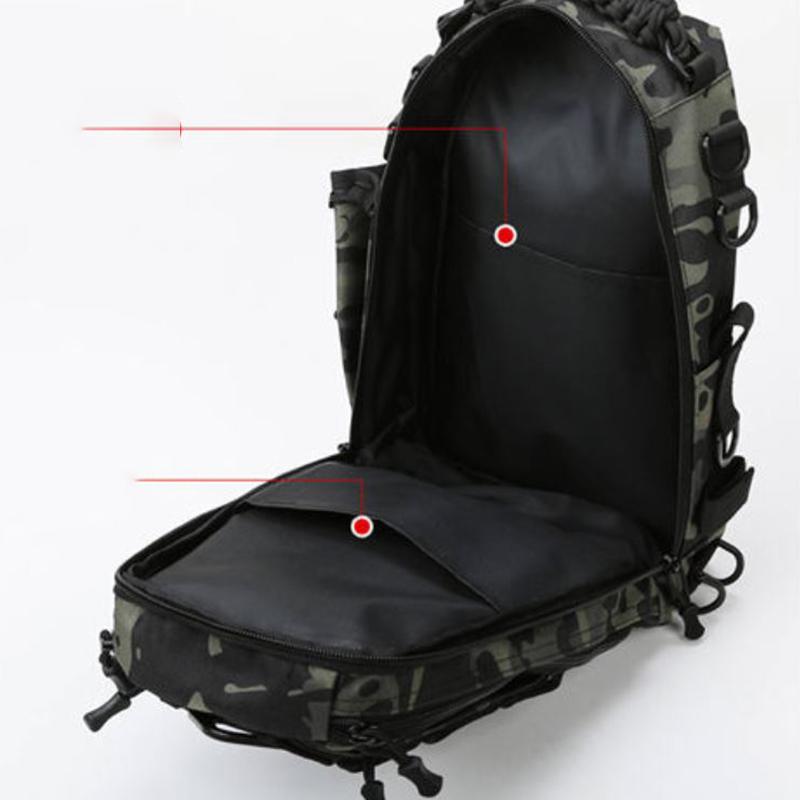 Luya Bag Outdoor Mountaineering Bag Multi-function Men Can Cross-body Shoulder Camouflage Tactical Backpack Chest Bag