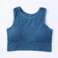 Women's Sports Bra No Underwire Shock Quick Dry Underwear Anti-gathering Stereotyped Beauty Back Hollow Vest with Removable Chest Pad Yoga Vest