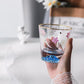 Japanese Mount Fuji Cup Cherry Blossom Couple Glass Net Red Ins Water Cup Creative Girl Heart Pink Cute Cup