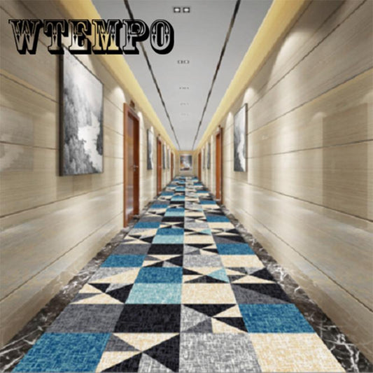 3D Carpets European Hallway Doormat Bedroom Living Room Rugs Kitchen Stairs Carpet Anti-skid
