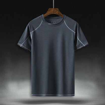 Quick-drying Men's Short-sleeved Large Size Loose Suit Summer Outdoor Sports T-shirt