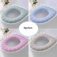 3pc Universal Toilet Seat Velvet Coral Toilet Cover Winter Toilet Cushion Cover Household Closestool Mat Seat Case Lid Cover