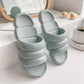 EVA Slippers Women Go Out At Home In Summer To Wear Couples Stepping on Shit Sandals and Slippers Thick Bottom Bathroom