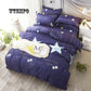 Home Textile Bedding 4pcs Set of Skin-friendly Bed Linen Quilt Cute Animal Bedclothes