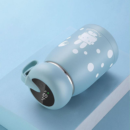 Intelligent Temperature Measuring Flask Portable Water Cup Children's Cup Female Student Cute Portable Thermos Cup