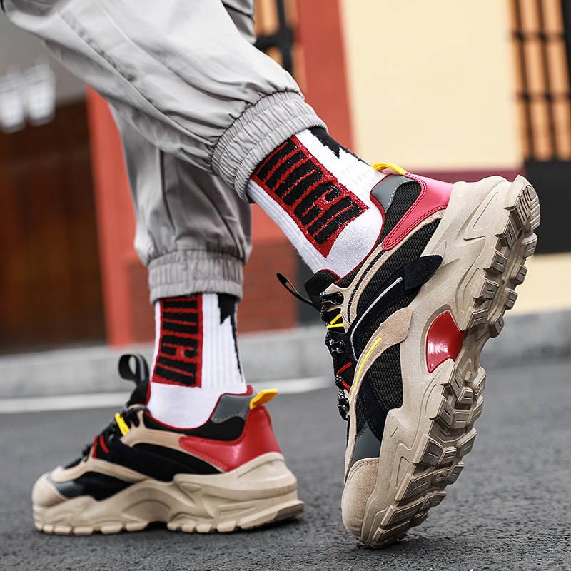 Men Casual Shoes Breathable Sneakers for Men's Trainers Tenis Masculino Casual Shoes Daddy Shoes