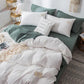 Modern Simple Pure Cotton Bedding Set Solid Color Four-piece Single Double Bed