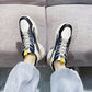 Summer Autumn Men's Sneakers Korean Trendy High-top Shoes All-match Student Men's Basketball Shoes