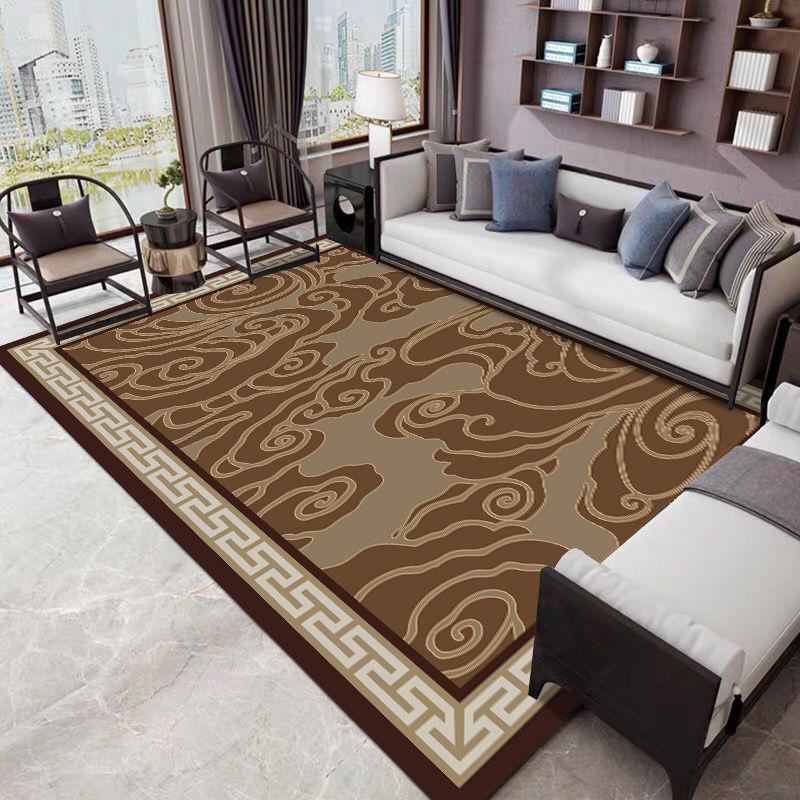 Chinese Classical Living Room Carpet Simple Bedroom Full Bed Blanket Chinese Style Home Coffee Table Blanket Large Area Mat