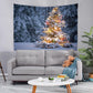 Christmas Tree Tapestry Bedroom Dormitory Wall Decoration Simple Wall Tapestry