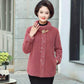 Mother Wear Autumn and Winter Coat Noble Imitation Mink Velvet Coat Middle-aged and Elderly Fashion Windbreaker