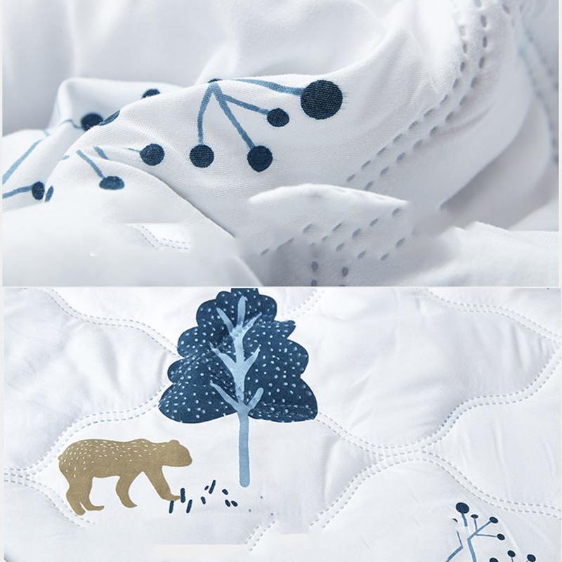 Summer Cool Quilt Double Air-conditioning Quilt Washed Cotton Quilt Student Single Summer Dormitory Spring and Autumn Quilt