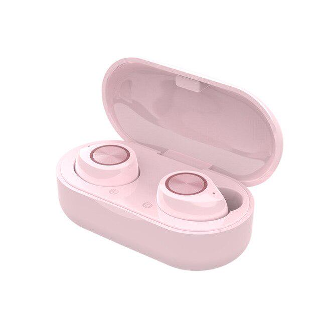 5 Color Optional 3D Stereo Headset TWS Bluetooth 5.0 Headphone with Mic Handsfree with Charging Case