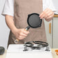 Mini Small Iron Pot Splashing Oil Small Pot Omelette Artifact Cast Iron Pot Burning Oil Pouring Oil Small Frying Pan Small Oil Pot Non-stick