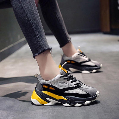 Women's Sneakers platform Casual Shoes Woman Flat HeelsDad Style Ladies Sport Footwear