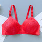 Thin Large Size No Steel Ring Bra Comfortable Gathering Lightweight Light Breathable Soft Comfortable Sweet and Sexy