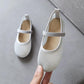 Girl's Summer Shoes Soft Sole Solid Color Princess Shoes Little Girls' Anti-slip Hollow Out Mesh Casual Light Shoes