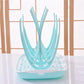 Solid Newborn Bottle Shelf Drainer Detachable Baby Bottle Holder For Feeding Cleaning Dryer D
