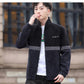 Men's Jacket Trend Autumn and Winter Handsome Baseball Uniform Youth Casual Stitching Jacket