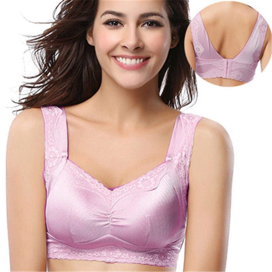 Underwear Female Sleep Gather No Steel Ring Bra Comfortable Thin Bra Sexy Plus Size Beautiful Back Bra