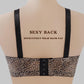 Leopard Print Large Size Thin Non-magnetic Bra Breast-receiving Anti-sagging No Steel Ring Gathering Underwear Ladies Bra