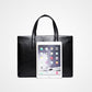 Business Briefcase Men Black PU Leather Large Capacity Anti-theft Handbag Shoulder Bags Computer Bag