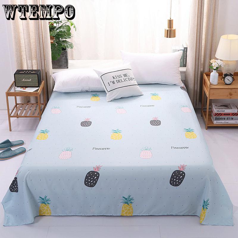 Four Seasons Universal Skin-friendly Sheet Single Piece Small Large Multi-specification Printed Pattern Bed Sheet