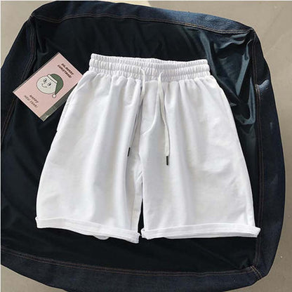 Shorts Men's Summer Loose Casual Solid Color Five-point Pants