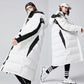 Winter Fashion Couple Down Jacket Long Men and Women Wear Plus Size Loose Sports Casual Down Jacket